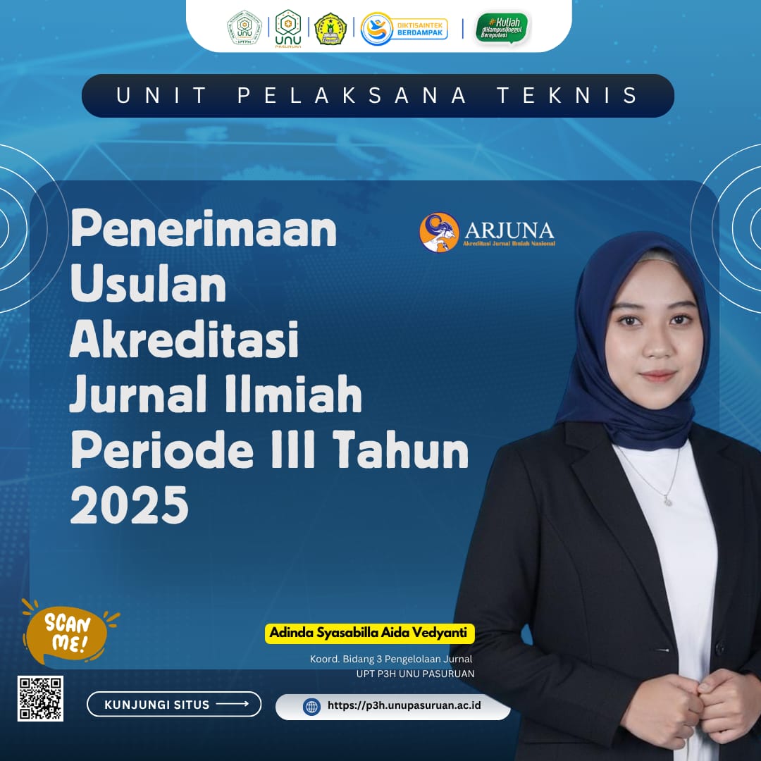 Penerimaan Usulan Akreditasi Jurnal Ilmiah Nasional Periode III Tahun 2025