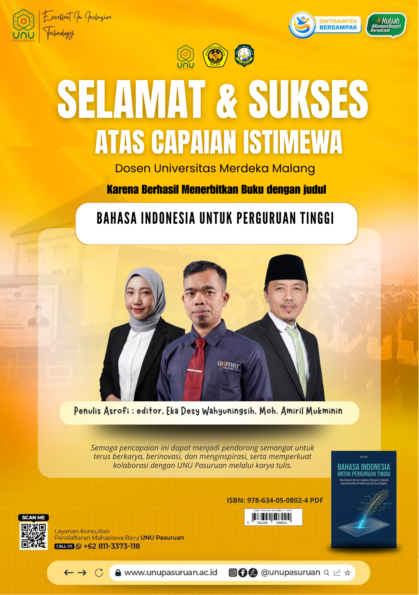 [Flyer Resmi Buku Bahasa Indonesia]