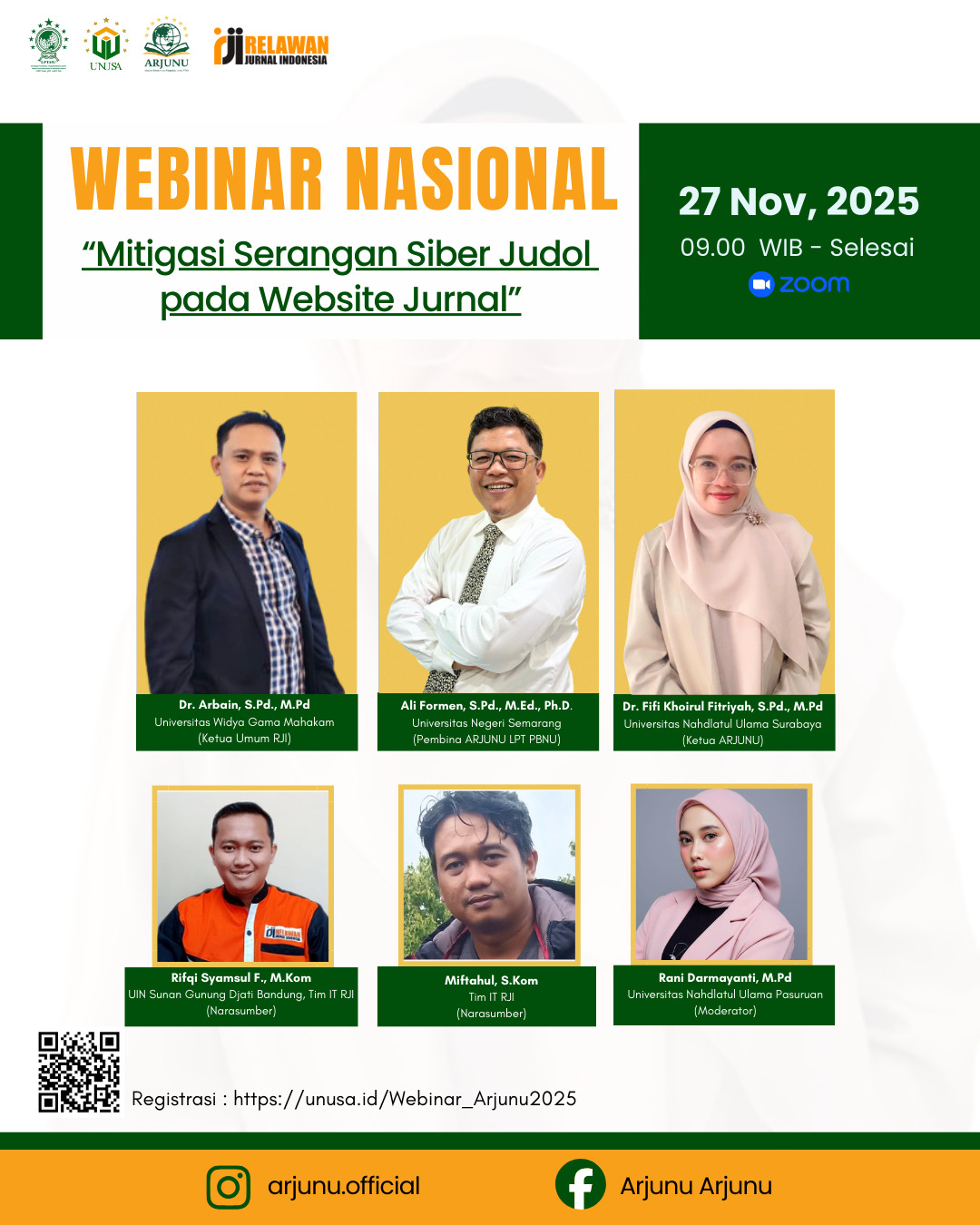 🛑 Stop Judol! Akreditasi Jurnal Anda Terancam Gagal Hanya Karena Password Lemah