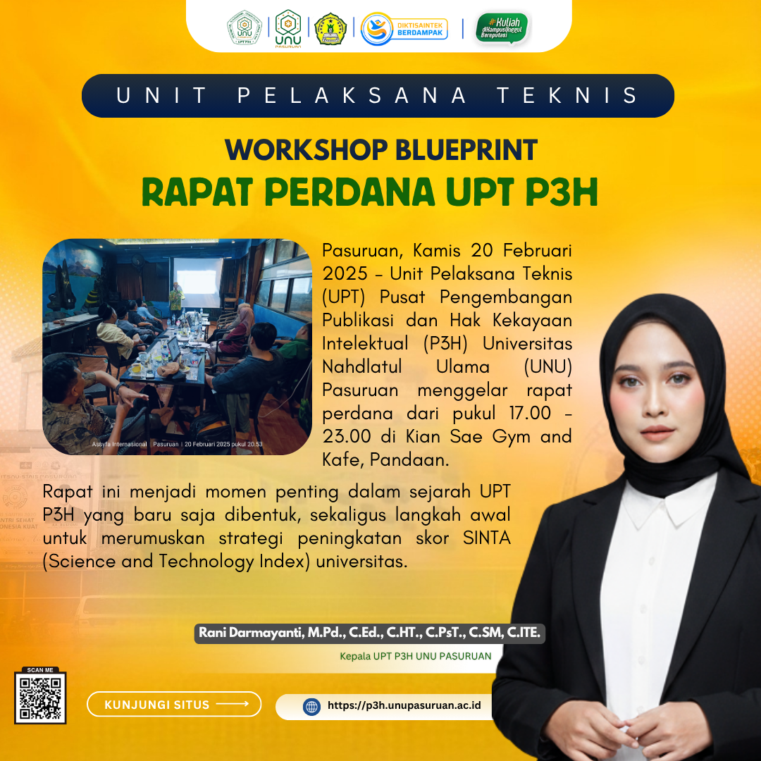 Workshop Blueprint UNU Pasuruan