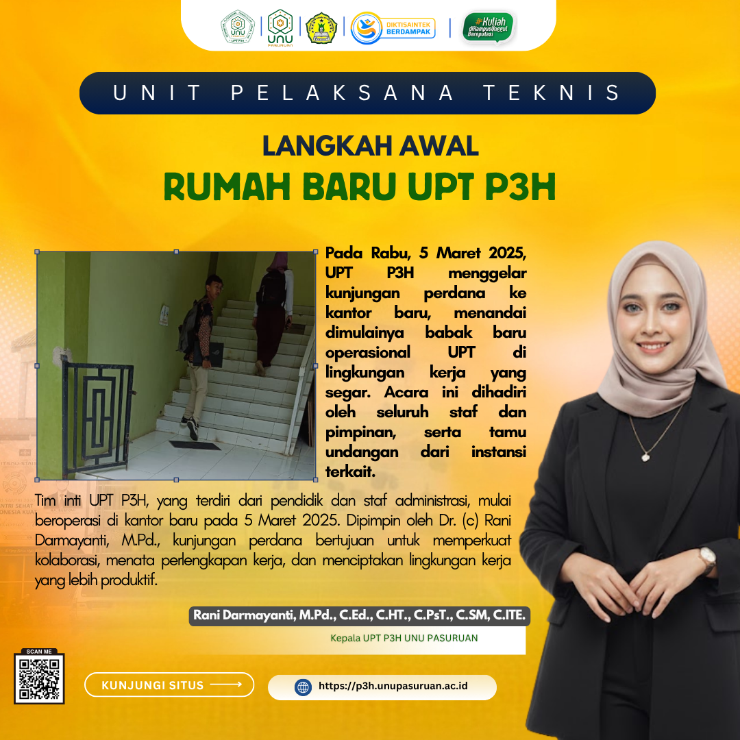 Langkah Awal Penuh Harapan: UPT P3H Resmikan "Rumah Baru", Gelar Kunjungan Perdana Tim Inti!
