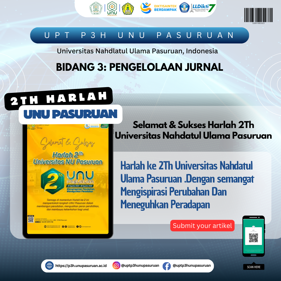Harlah ke-2 Universitas Nahdlatul Ulama Pasuruan: Semangat Menginspirasi Perubahan dan Meneguhkan Peradaban