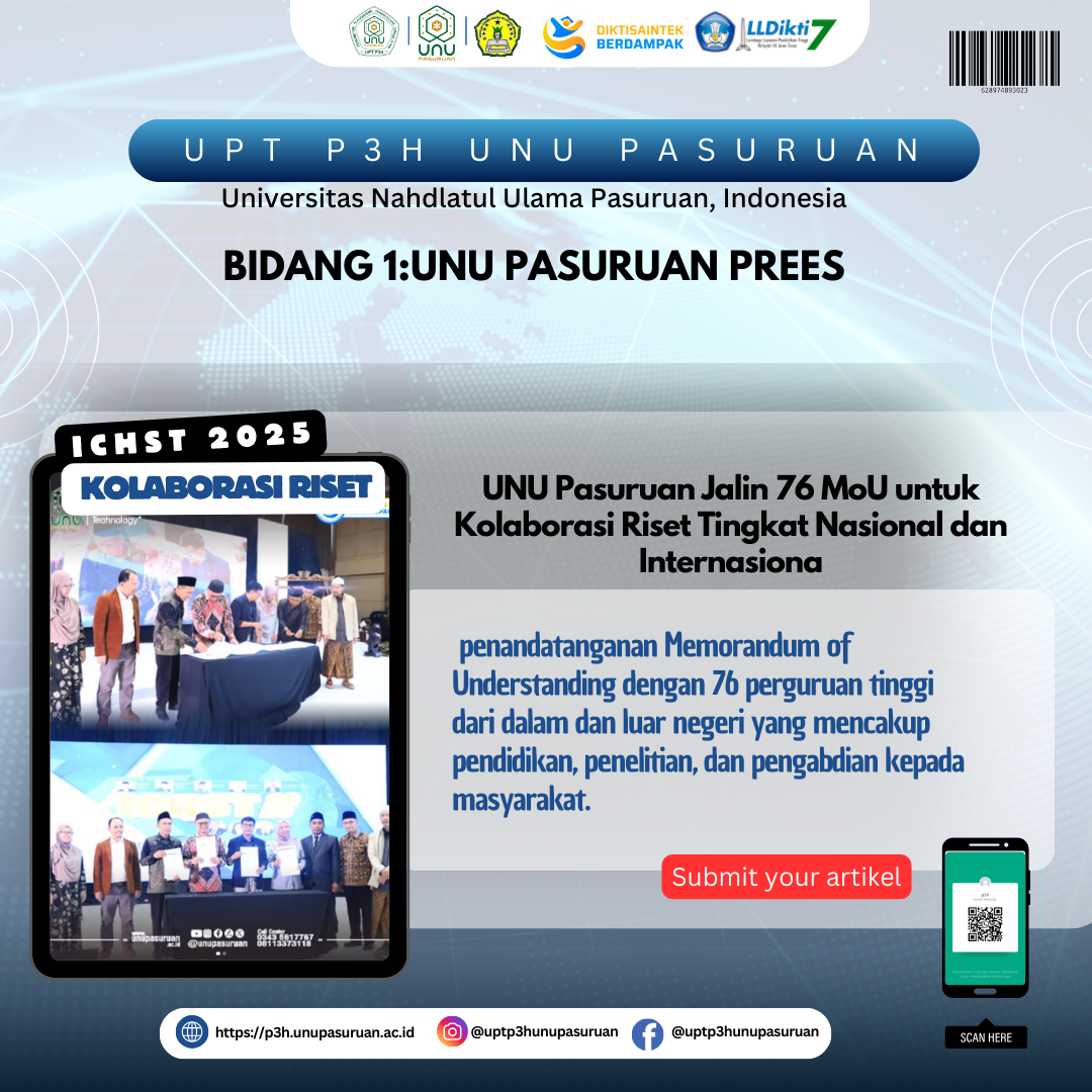 UNU Pasuruan Jalin 76 MoU untuk Kolaborasi Riset Tingkat Nasional dan Internasional