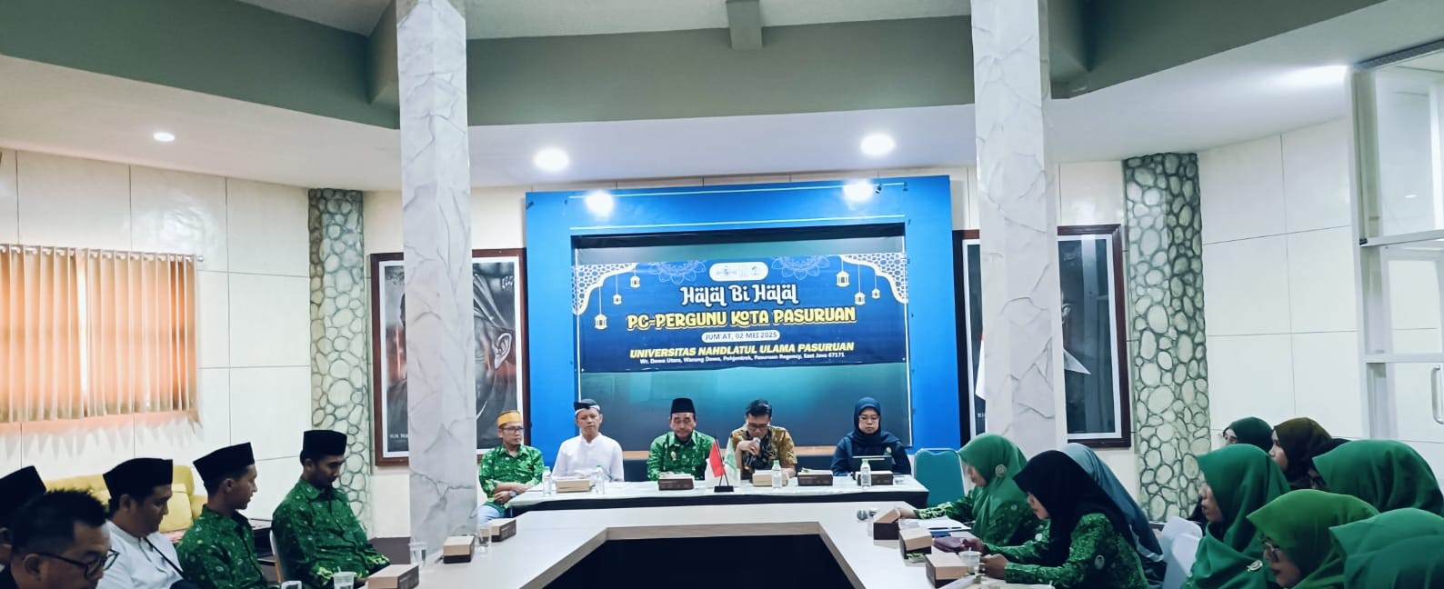 UNU Pasuruan dan Pergunu Kota Pasuruan Perkuat Sinergi Melalui Kerjasama dan Halal Bihalal 2025