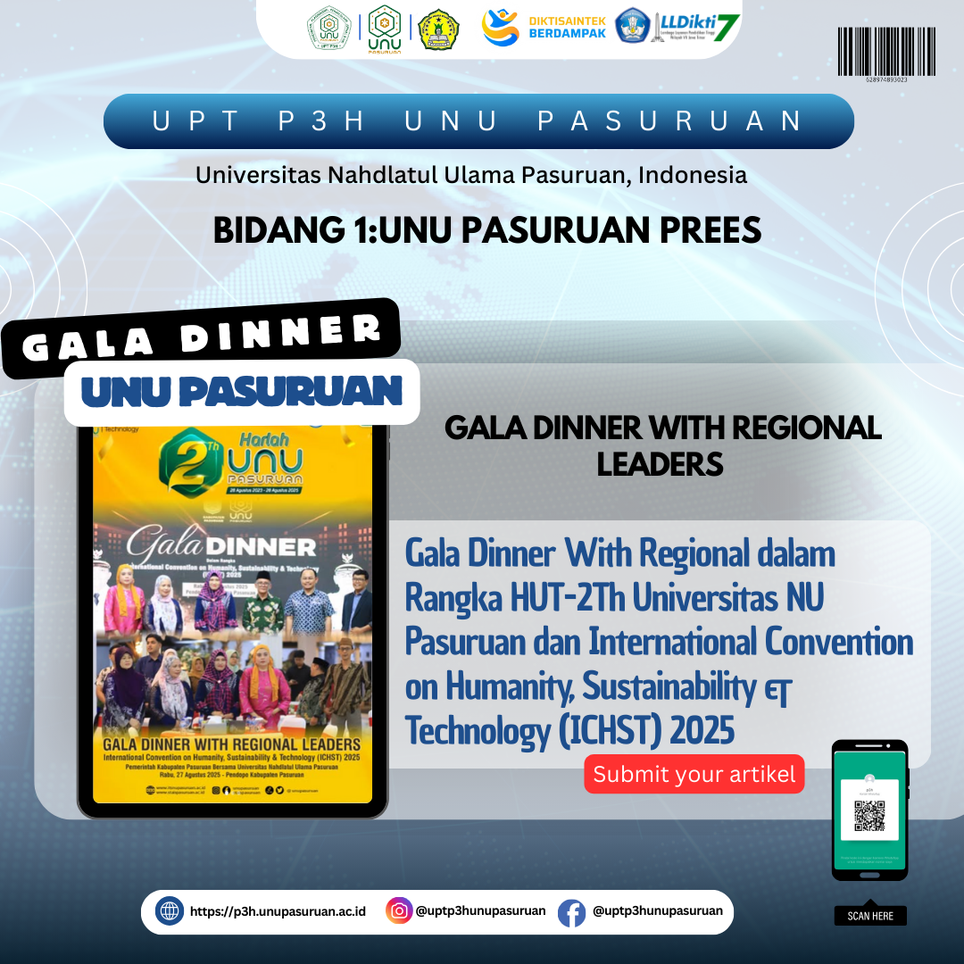 Gala Dinner Meriah Warnai HUT ke-2 Universitas NU Pasuruan dan ICHST 2025
