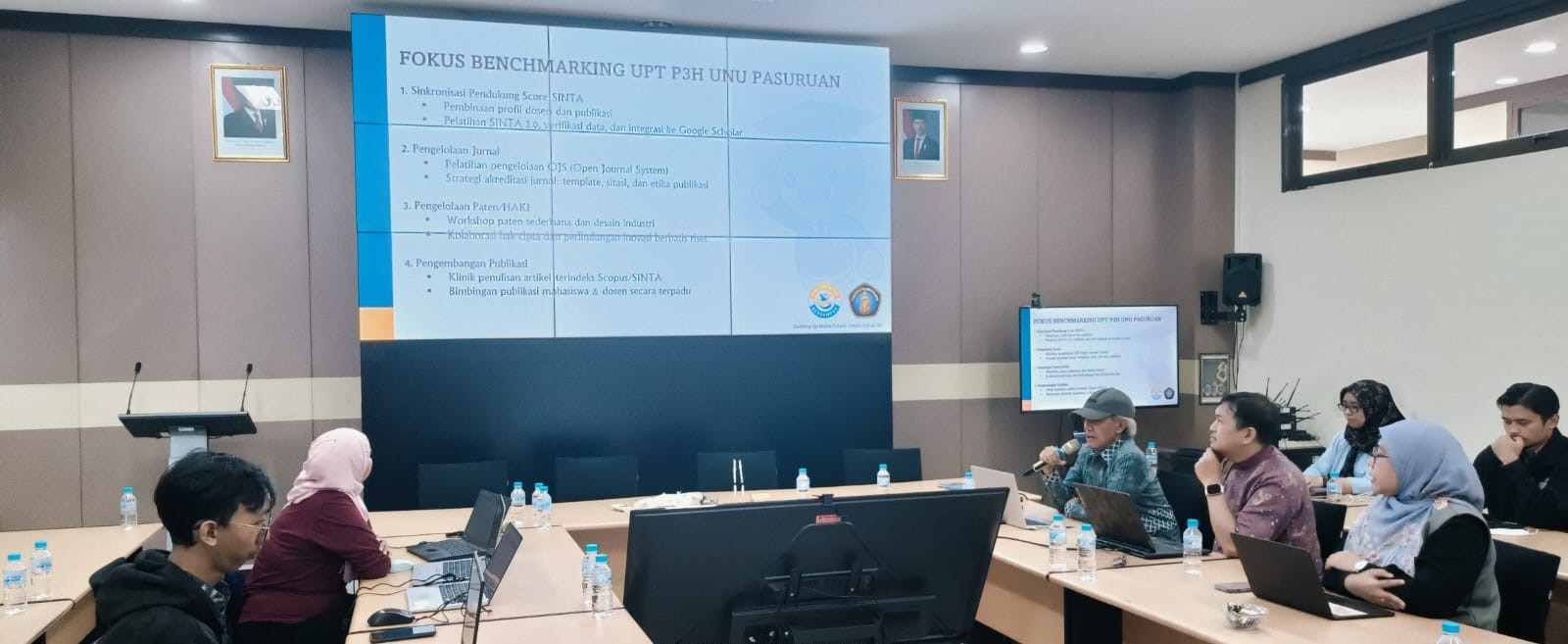 UPT (P3H) UNU Pasuruan Laksanakan Benchmarking ke Universitas Brawijaya Malang untuk Tingkatkan Kualitas Layanan