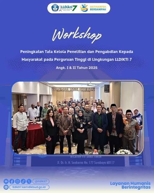 Workshop Tata Kelola Penelitian dan Pengabdian kepada Masyarakat