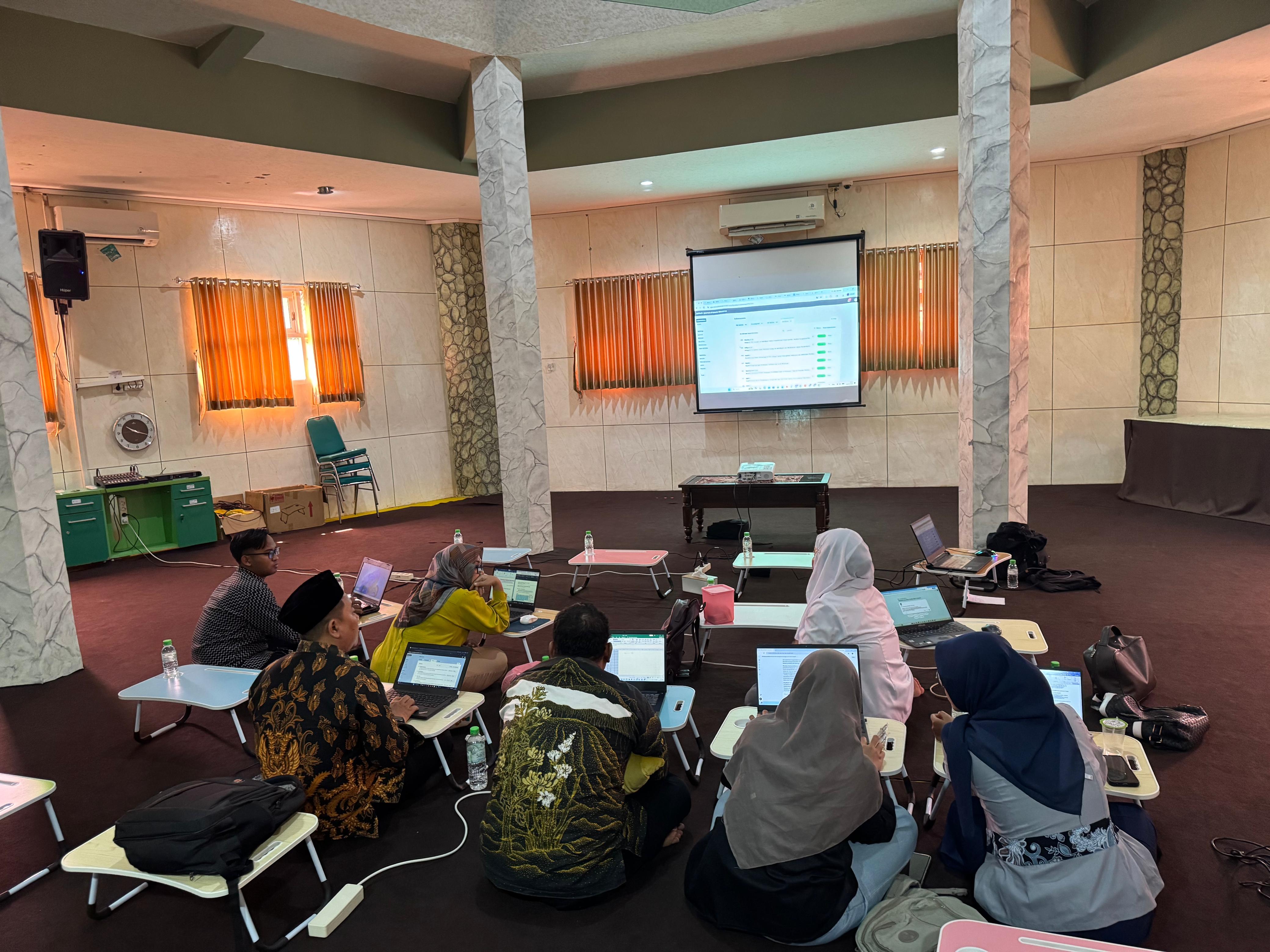 Perkuat Branding Digital, Karantina Minggu Ke-2 Jurnal UNU Pasuruan Sukses Rampungkan Blueprint Template Artikel Interak