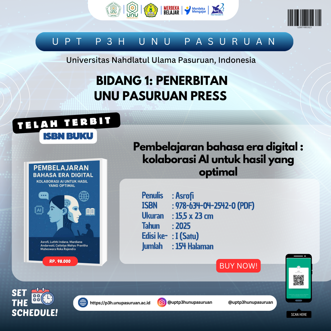 Buku "Pembelajaran Bahasa Era Digital: Kolaborasi AI untuk Hasil Optimal" Resmi Diluncurkan