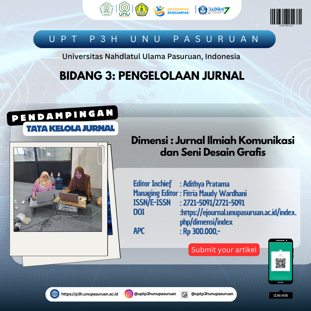 Kegiatan Pendampingan Tim Editor Dimensi